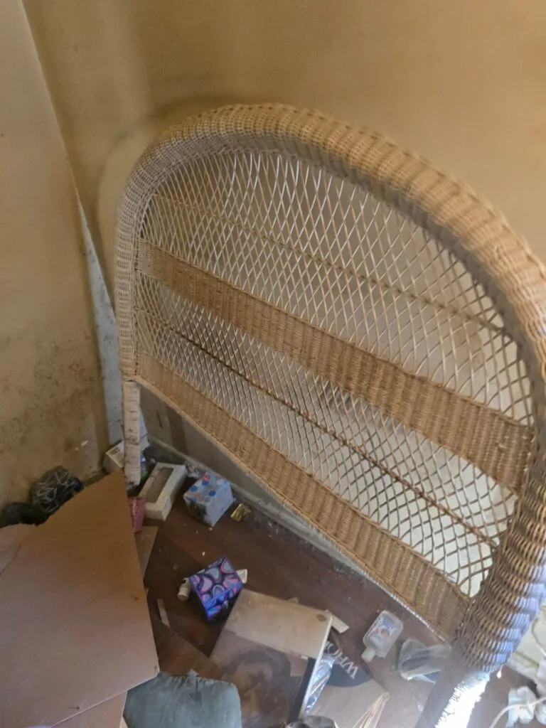 clearing a storage unit as part of downsizing before a move